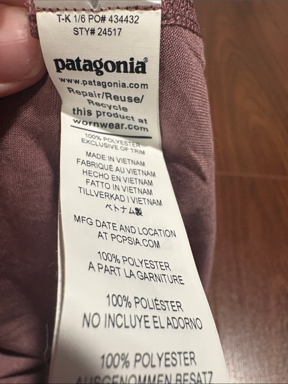 Patagonia Women’s Capilene Cool Trail Tank in size XL NWT - Picture 5 of 10